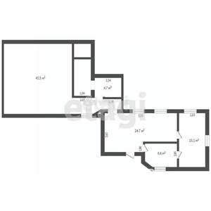 2-к квартира, вторичка, 44м2, 6/32 этаж