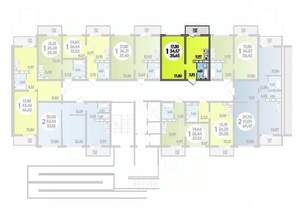 1-к квартира, строящийся дом, 36м2, 15/16 этаж