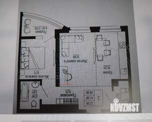 2-к квартира, вторичка, 50м2, 21/23 этаж
