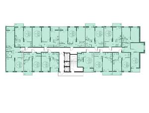 3-к квартира, вторичка, 61м2, 7/25 этаж