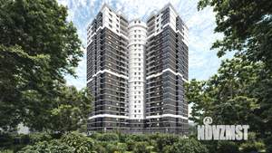 2-к квартира, строящийся дом, 50м2, 7/22 этаж