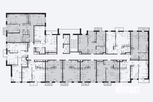 3-к квартира, вторичка, 76м2, 23/25 этаж