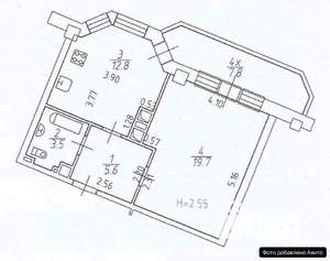 1-к квартира, вторичка, 43м2, 8/18 этаж