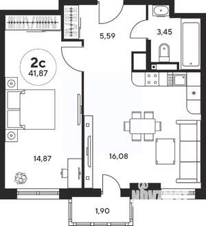 Фото квартиры на продажу (1)