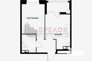 2-к квартира, вторичка, 38м2, 4/12 этаж