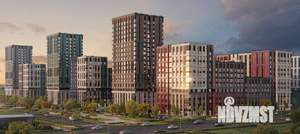 2-к квартира, строящийся дом, 66м2, 5/12 этаж