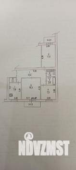 3-к квартира, вторичка, 58м2, 9/9 этаж