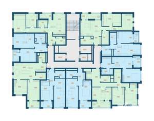 2-к квартира, вторичка, 76м2, 6/24 этаж