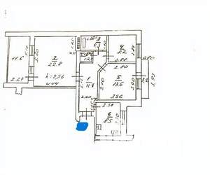 3-к квартира, вторичка, 85м2, 4/10 этаж