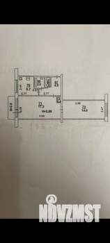 2-к квартира, вторичка, 45м2, 4/5 этаж