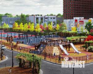 3-к квартира, строящийся дом, 63м2, 2/22 этаж