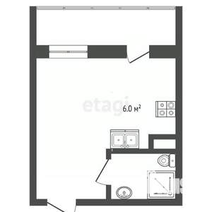 Студия квартира, вторичка, 31м2, 14/26 этаж