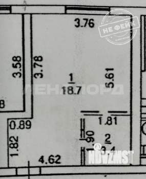 Студия квартира, вторичка, 22м2, 4/8 этаж