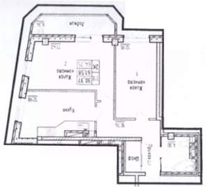 2-к квартира, вторичка, 63м2, 19/19 этаж