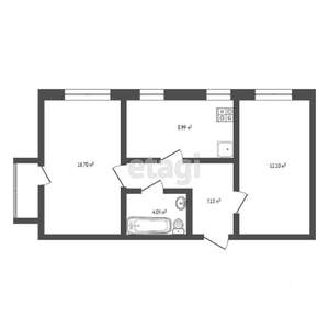 2-к квартира, вторичка, 70м2, 20/27 этаж