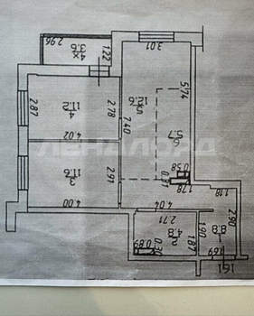 2-к квартира, вторичка, 55м2, 16/21 этаж