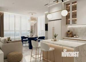 3-к квартира, вторичка, 92м2, 12/23 этаж