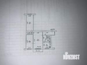 3-к квартира, вторичка, 58м2, 5/5 этаж