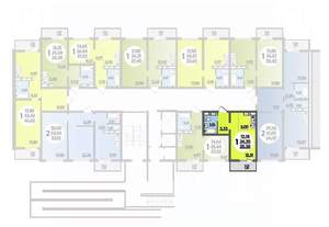 Студия квартира, строящийся дом, 25м2, 8/16 этаж