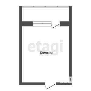 Студия квартира, вторичка, 22м2, 3/25 этаж