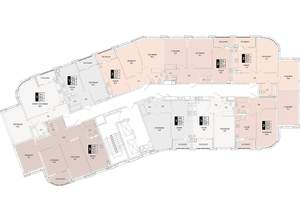 1-к квартира, вторичка, 54м2, 9/24 этаж