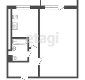 1-к квартира, вторичка, 33м2, 5/5 этаж