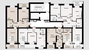 2-к квартира, вторичка, 69м2, 2/8 этаж