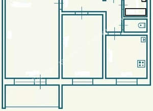 2-к квартира, вторичка, 52м2, 5/9 этаж