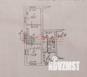 3-к квартира, вторичка, 65м2, 2/2 этаж