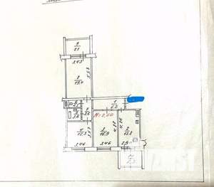 3-к квартира, вторичка, 84м2, 8/10 этаж