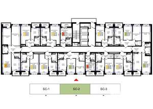 1-к квартира, вторичка, 36м2, 8/25 этаж