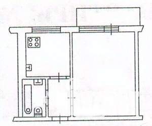 1-к квартира, вторичка, 22м2, 7/9 этаж