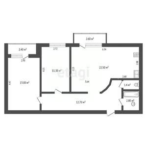3-к квартира, вторичка, 70м2, 9/10 этаж