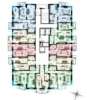 3-к квартира, вторичка, 79м2, 19/25 этаж