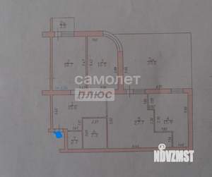 3-к квартира, вторичка, 116м2, 1/6 этаж