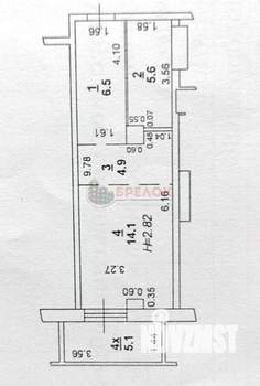 Студия квартира, вторичка, 33м2, 7/16 этаж