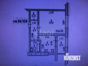 1-к квартира, вторичка, 39м2, 15/17 этаж