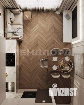 2-к квартира, вторичка, 57м2, 3/15 этаж