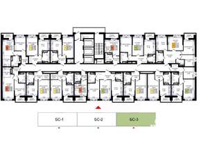 1-к квартира, вторичка, 36м2, 9/25 этаж