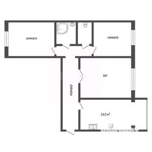 3-к квартира, вторичка, 90м2, 6/10 этаж