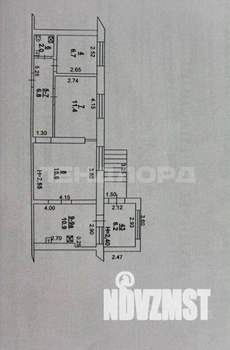 3-к квартира, вторичка, 54м2, 1/5 этаж