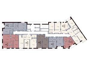 3-к квартира, вторичка, 69м2, 3/25 этаж
