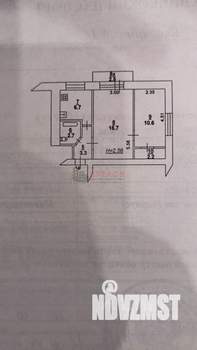 2-к квартира, вторичка, 45м2, 4/5 этаж