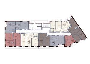 2-к квартира, вторичка, 50м2, 18/25 этаж