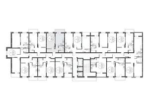 1-к квартира, вторичка, 40м2, 8/25 этаж