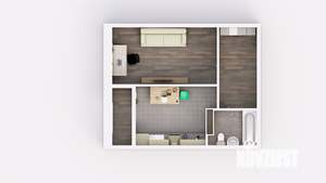 1-к квартира, вторичка, 38м2, 9/22 этаж