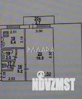 1-к квартира, вторичка, 31м2, 2/5 этаж