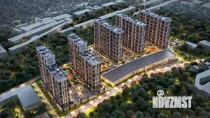 1-к квартира, строящийся дом, 37м2, 2/24 этаж