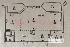 3-к квартира, вторичка, 98м2, 16/16 этаж