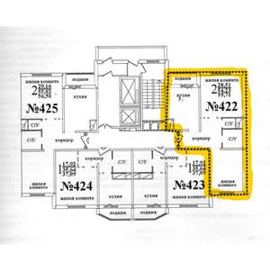 2-к квартира, вторичка, 56м2, 19/19 этаж